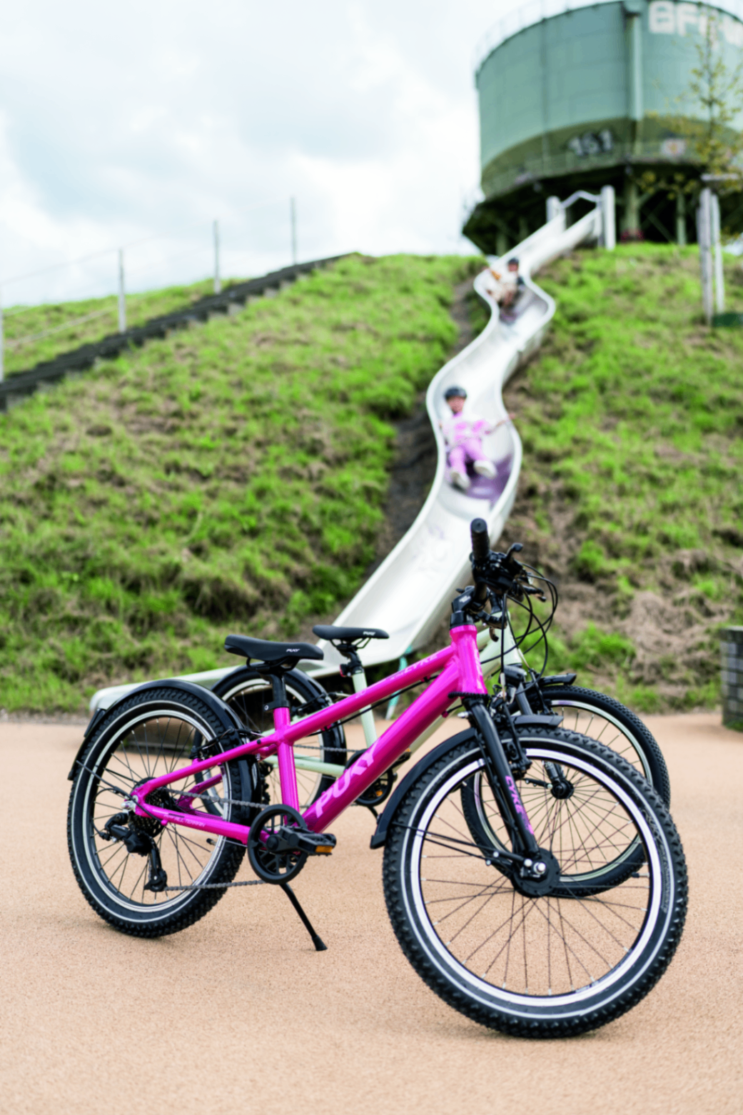 PUKY-cykel i action