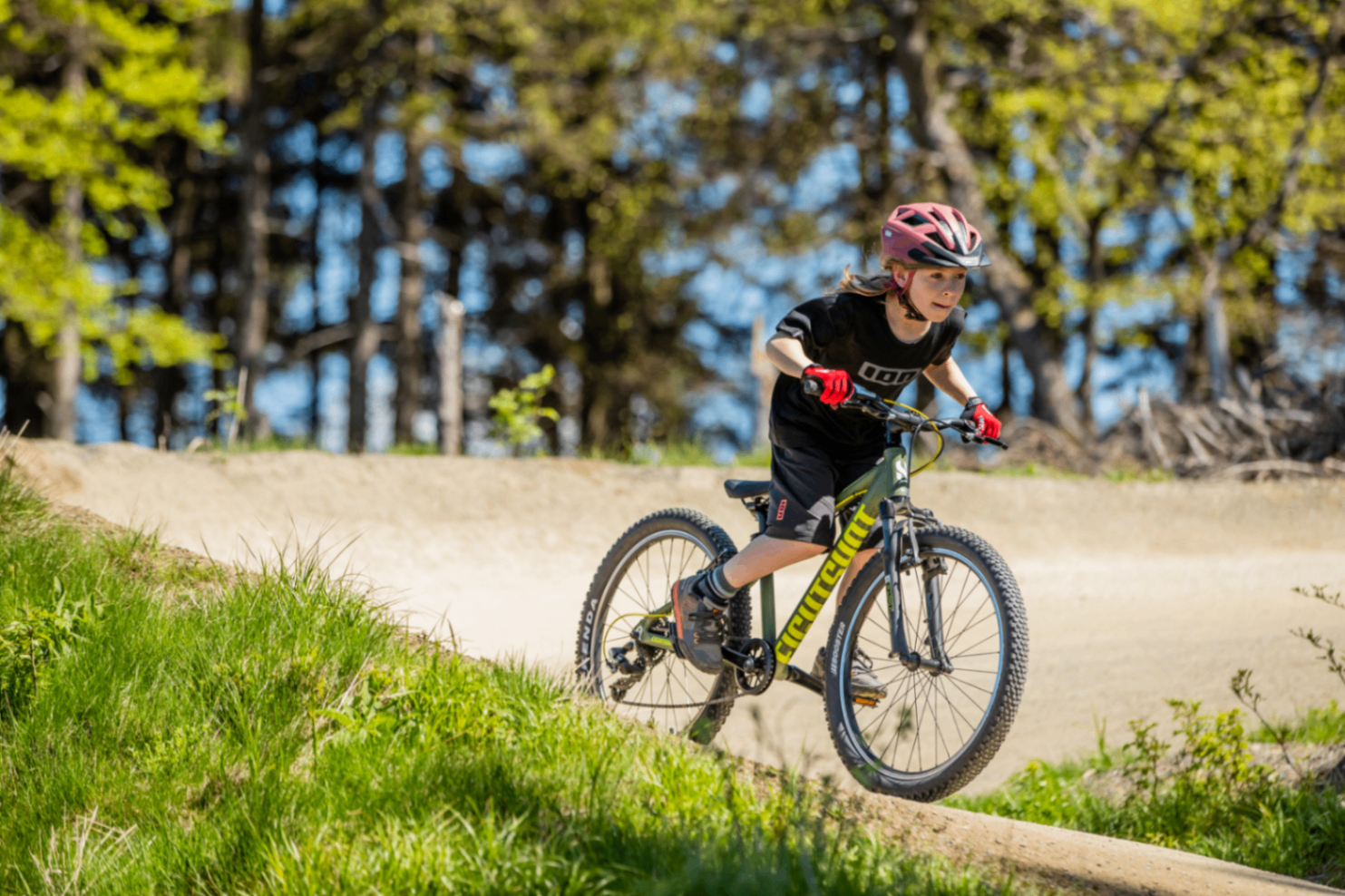 Eightshot MTB på pumptrack